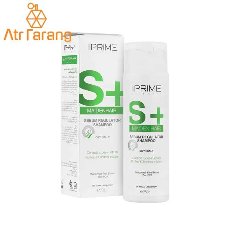 شامپو متعادل کننده چربی پرایم مدل S+ حجم 250ml