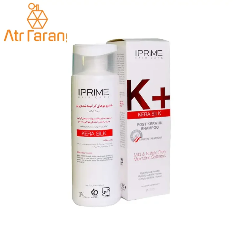 شامپو کراتینه پرایم مدل K+ حجم 250ml