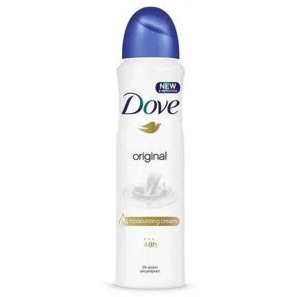 اسپری ضد تعریق زنانه داو مدل Original حجم ۲۵۰ میلی‌لیتر